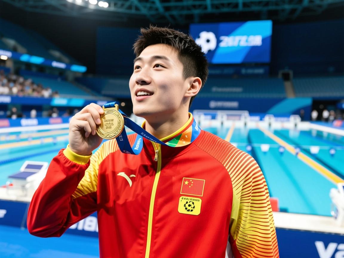 中国男子游泳队员意外斩获奖牌 第2张